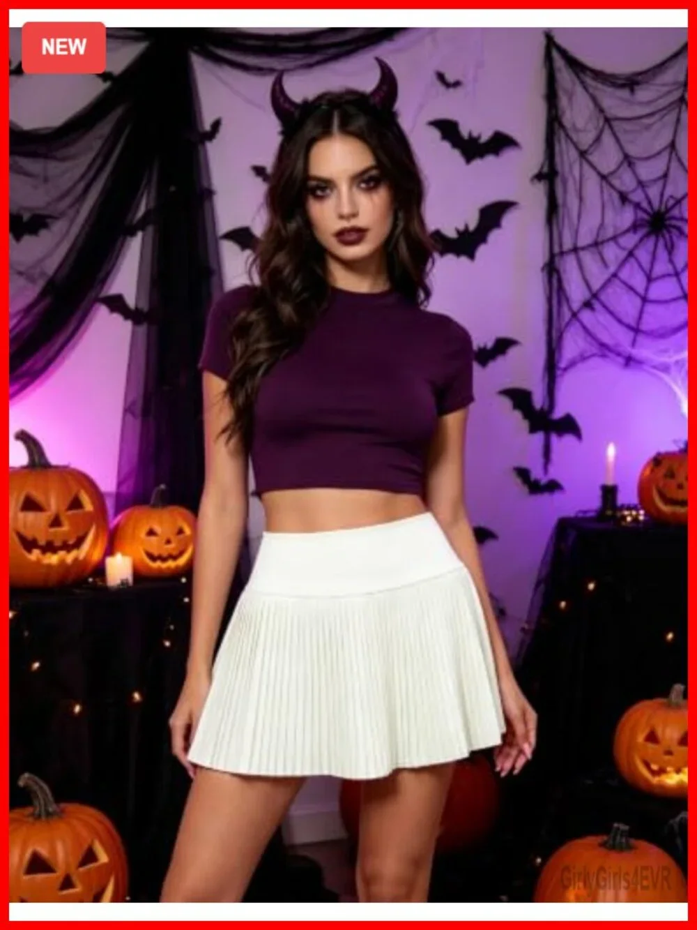 High Waisted Pleated Tennis Skort with Pockets Athletic Mini Skirt for Women